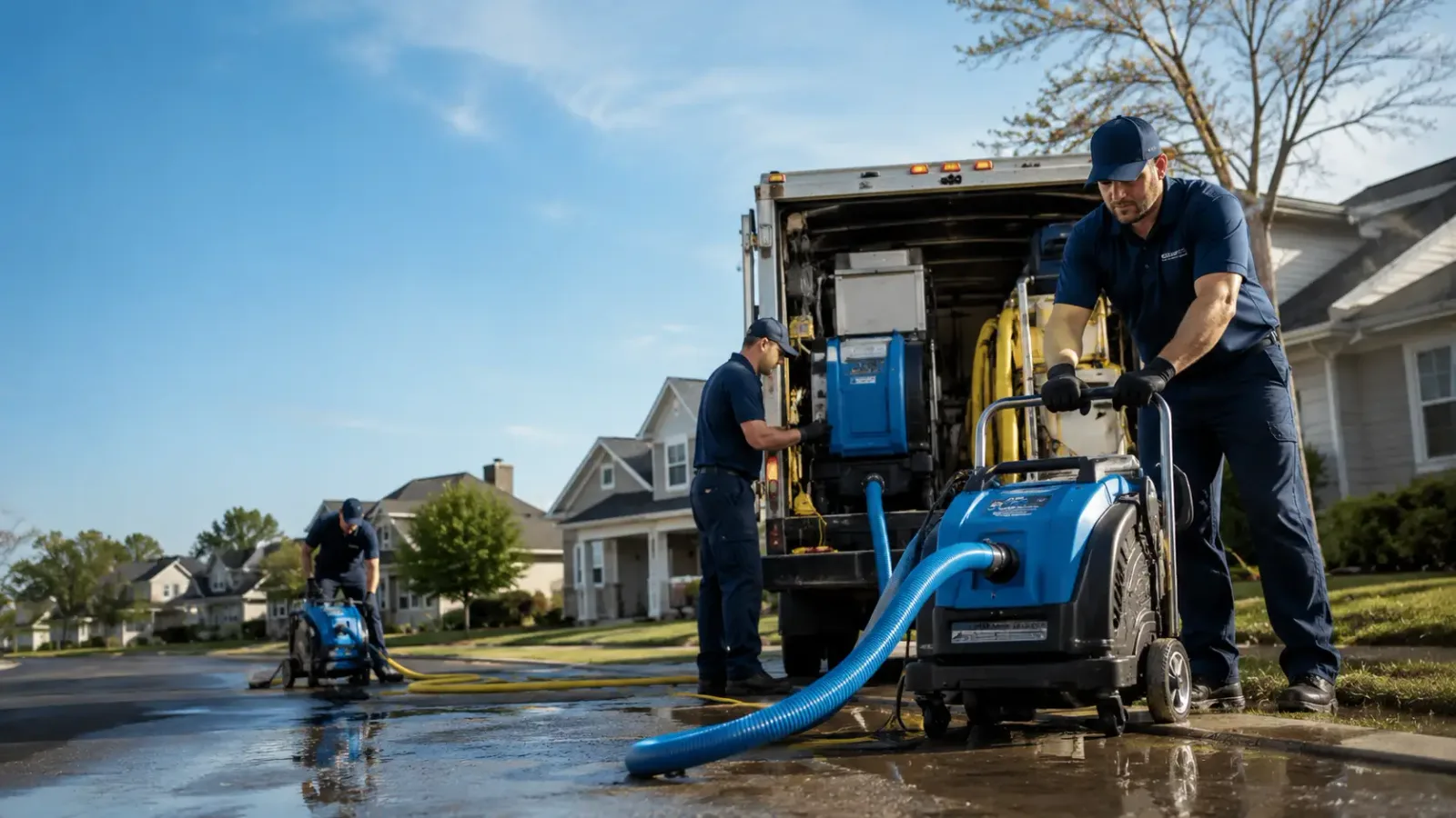 Flood Damage Cleanup in Clear Creek, WV